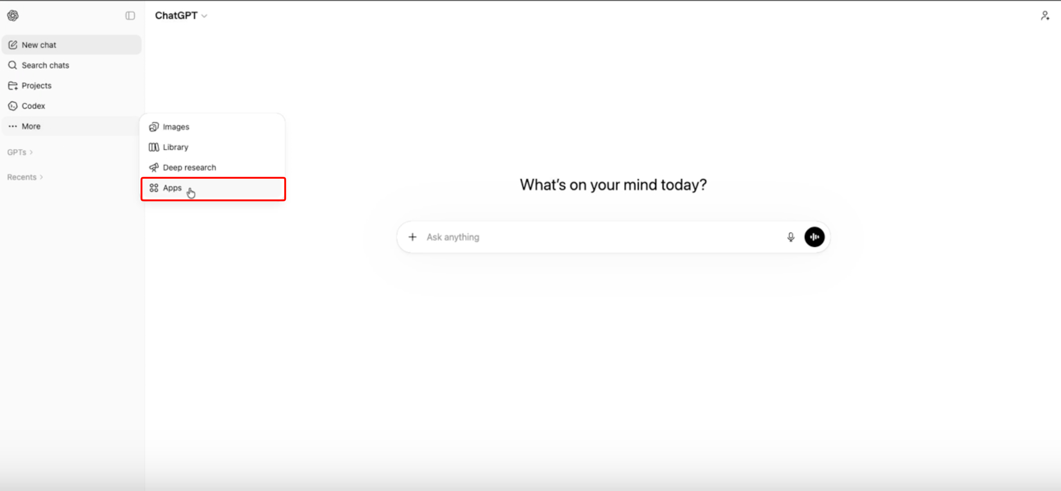 Open ChatGPT Apps